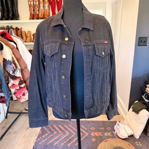 Wrangler Women's Washed Black Denim Jacket